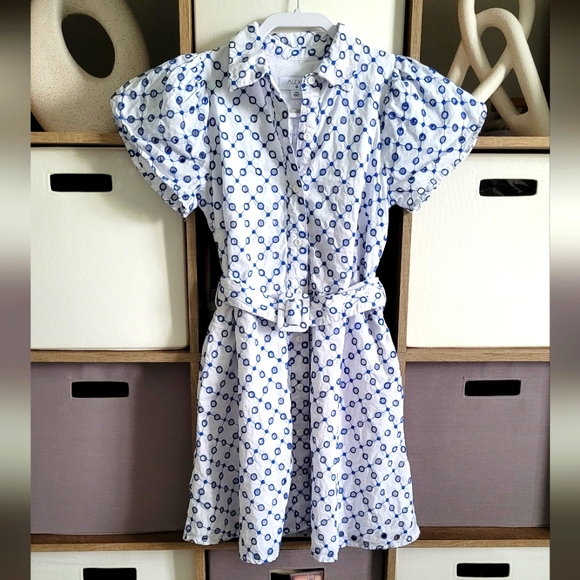 Alexis X Target White with Blue eyelet dress. XXS - Picture 1 of 16